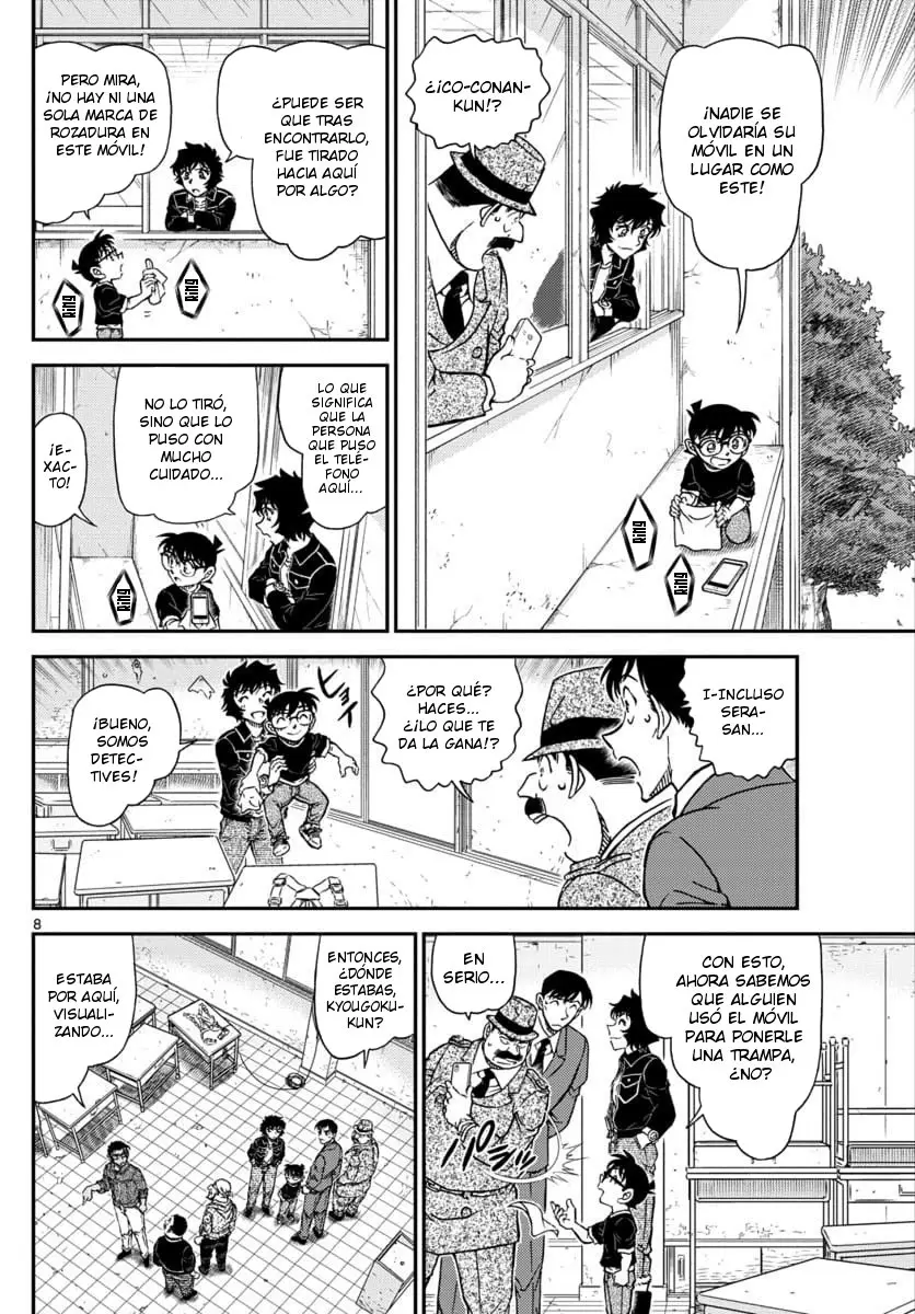 Detective Conan capítulo 1023, página 8