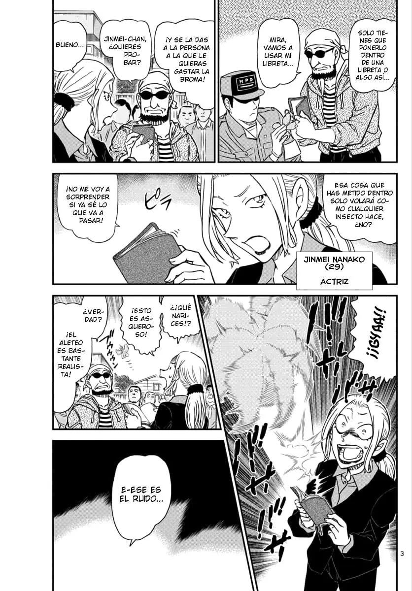 Detective Conan capítulo 1025, página 3