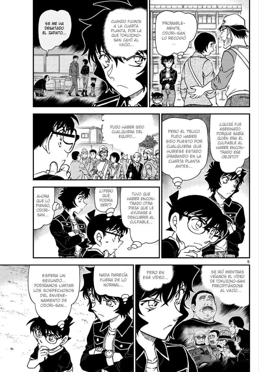 Detective Conan capítulo 1025, página 5