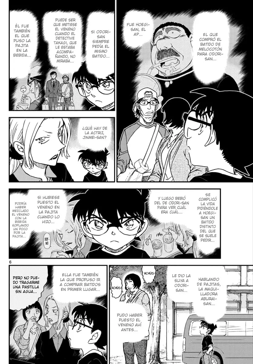 Detective Conan capítulo 1025, página 6