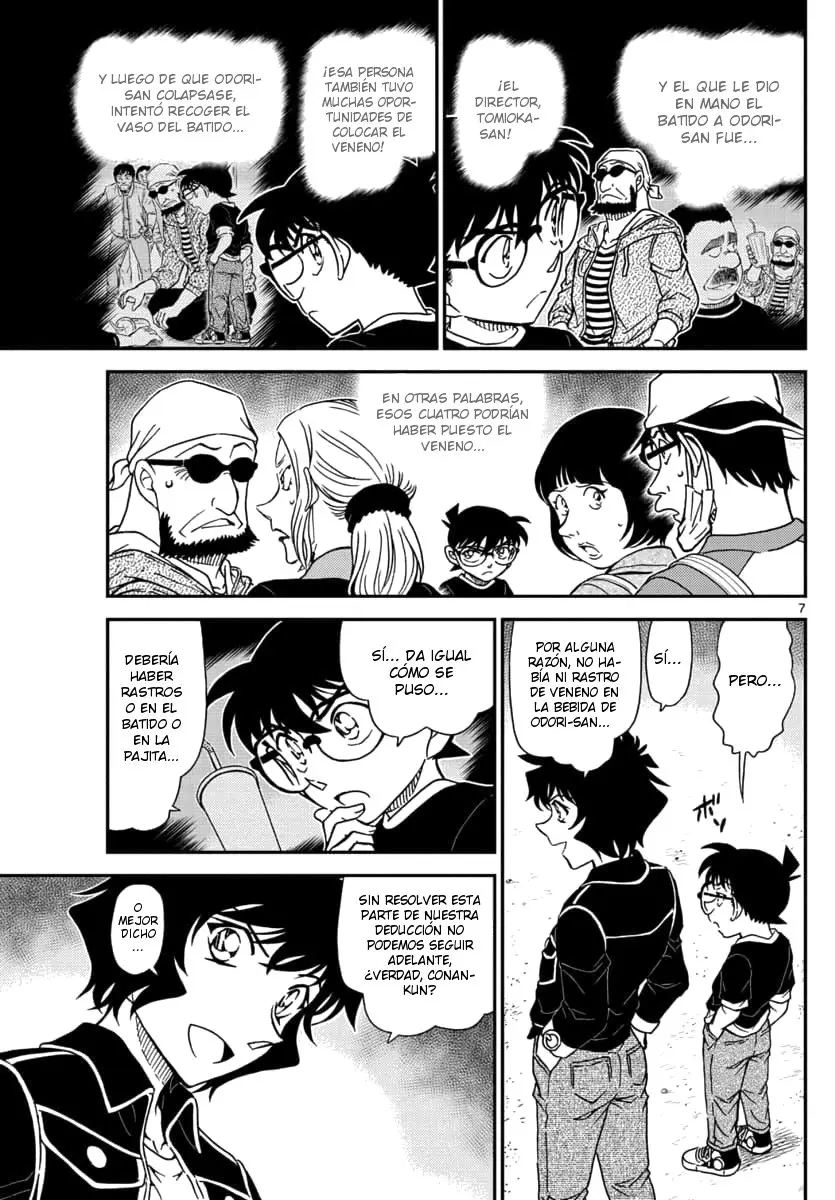 Detective Conan capítulo 1025, página 7