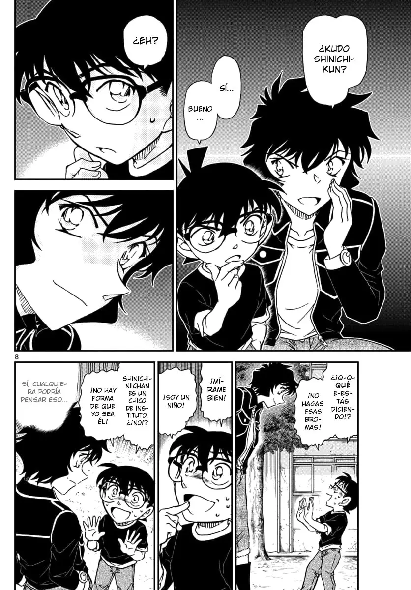 Detective Conan capítulo 1025, página 8