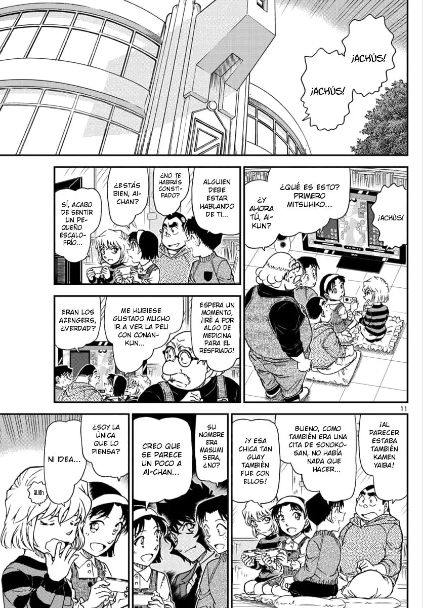 Detective Conan capítulo 1025, página 11