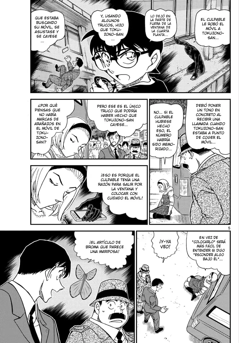 Detective Conan capítulo 1026, página 5