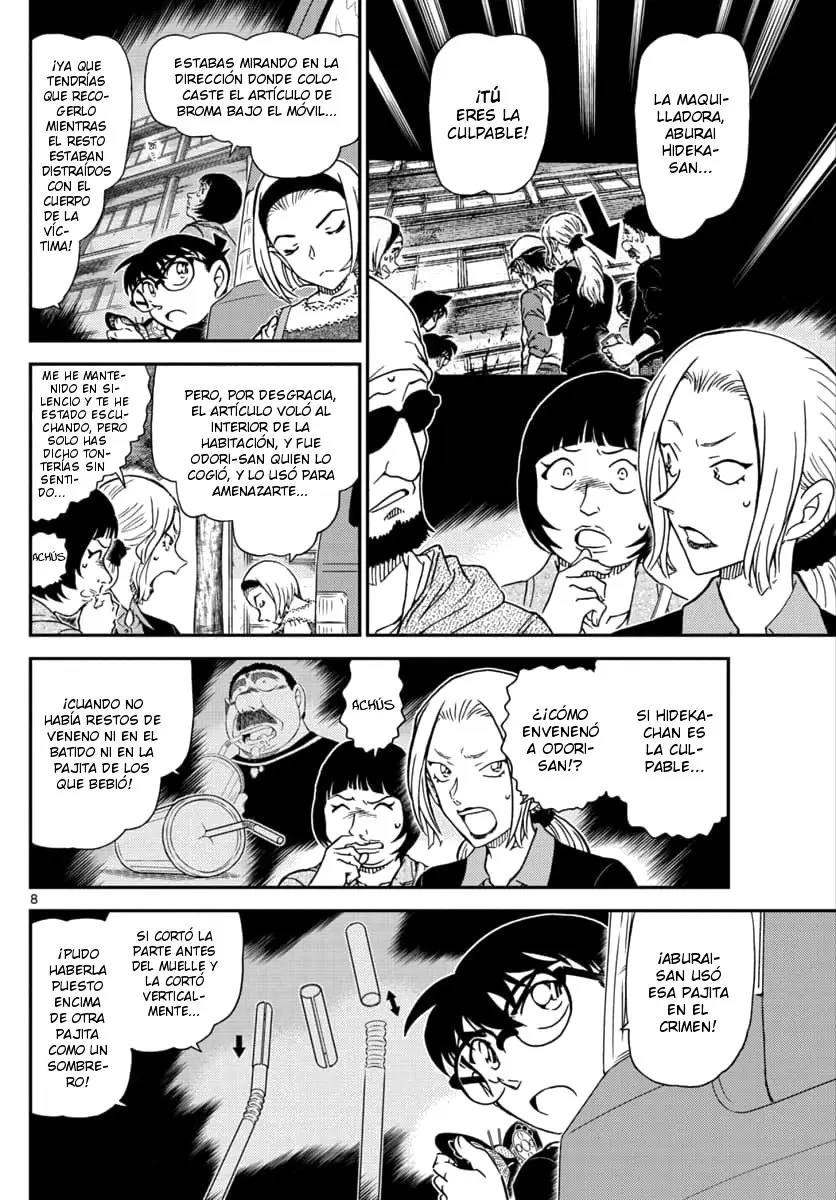 Detective Conan capítulo 1026, página 8
