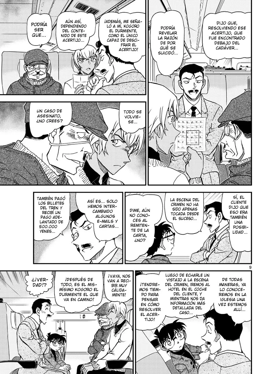 Detective Conan capítulo 1027, página 9