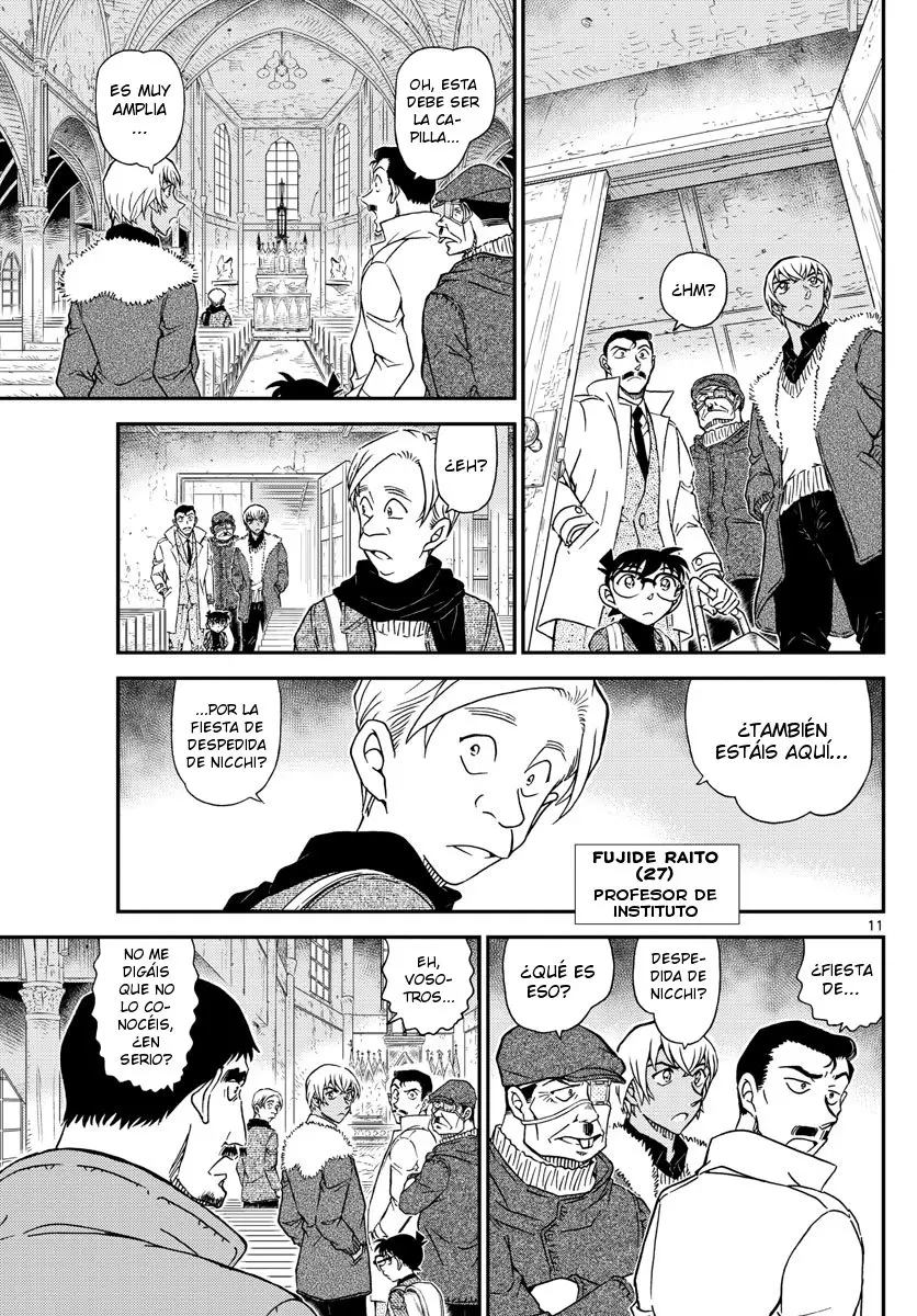 Detective Conan capítulo 1027, página 11