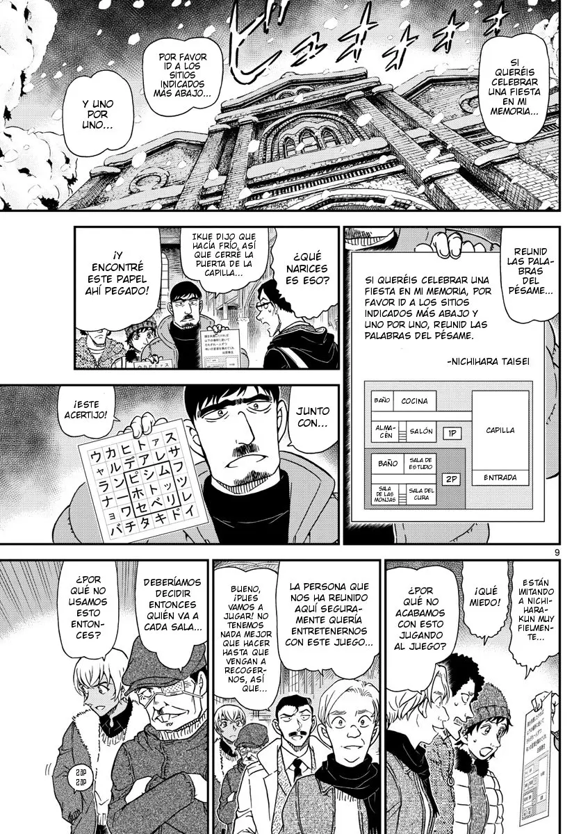 Detective Conan capítulo 1028, página 10