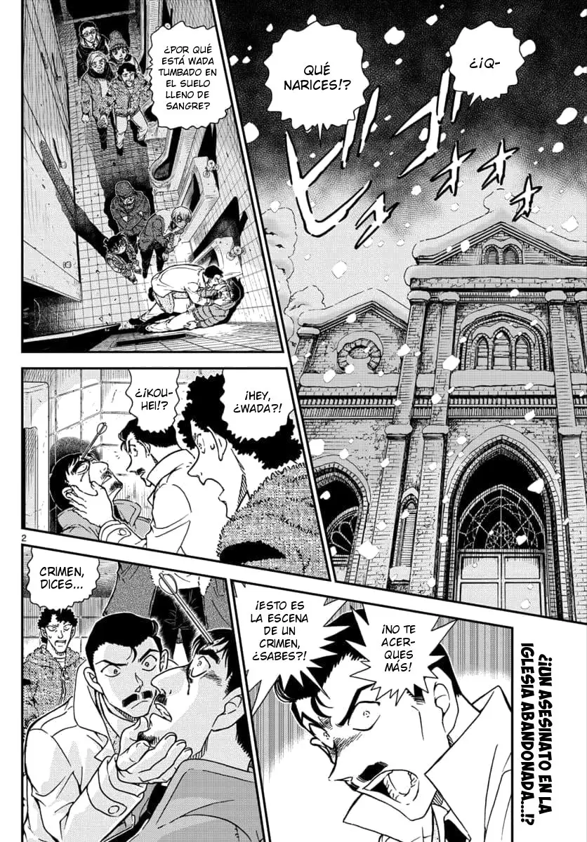 Detective Conan capítulo 1029, página 2