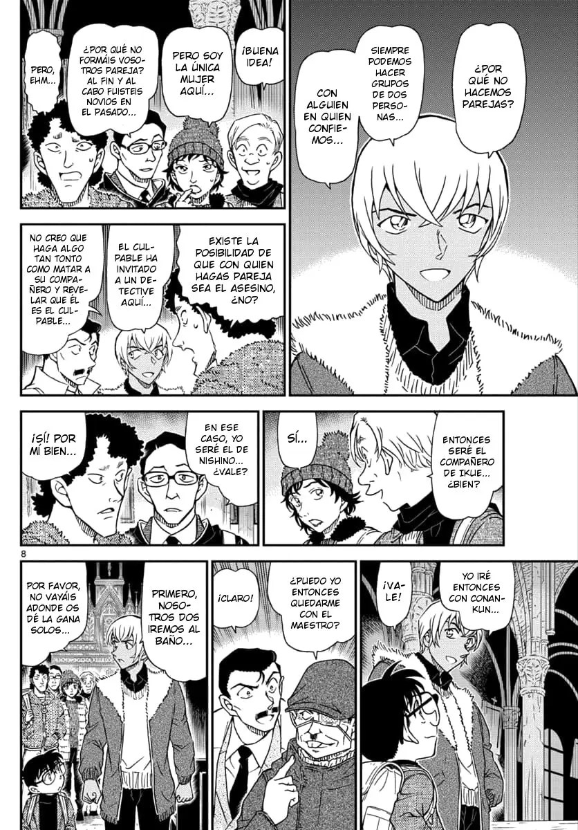 Detective Conan capítulo 1029, página 8