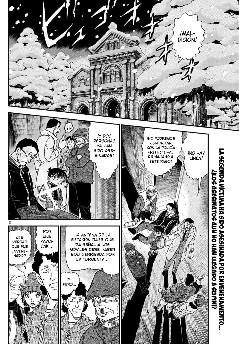 Detective Conan capítulo 1030, página 2