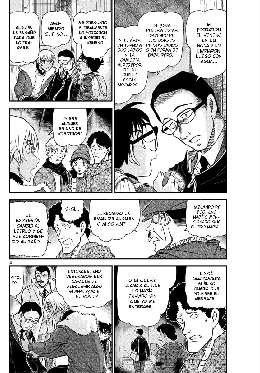 Detective Conan capítulo 1030, página 4