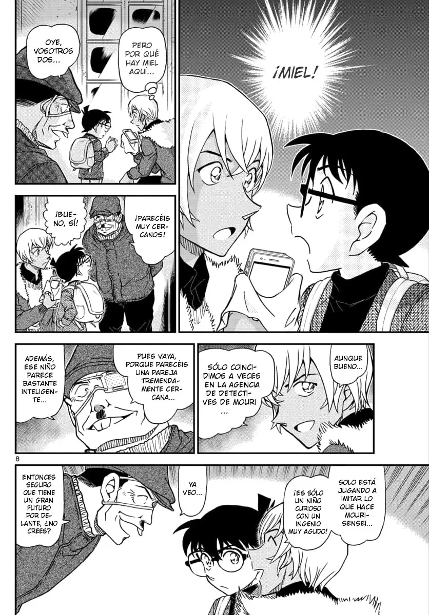 Detective Conan capítulo 1030, página 8