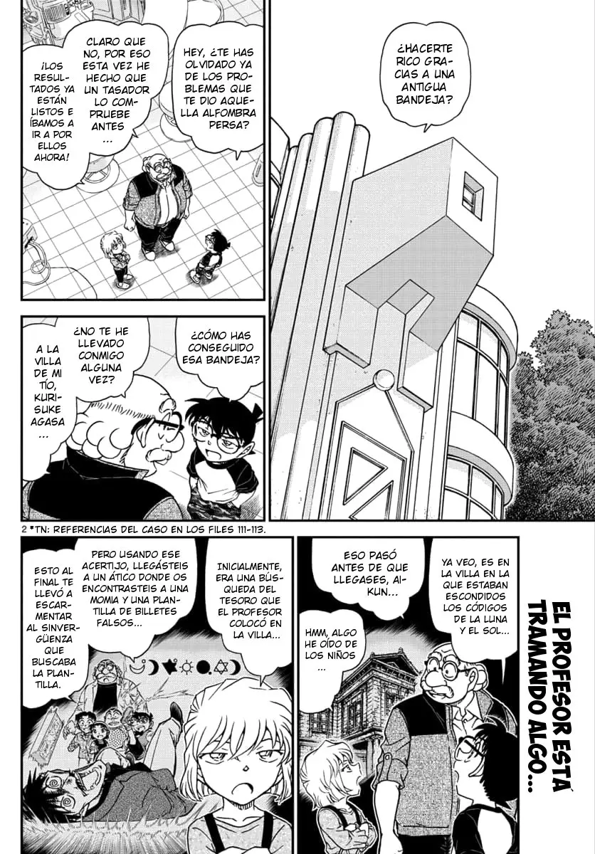 Detective Conan capítulo 1035, página 3