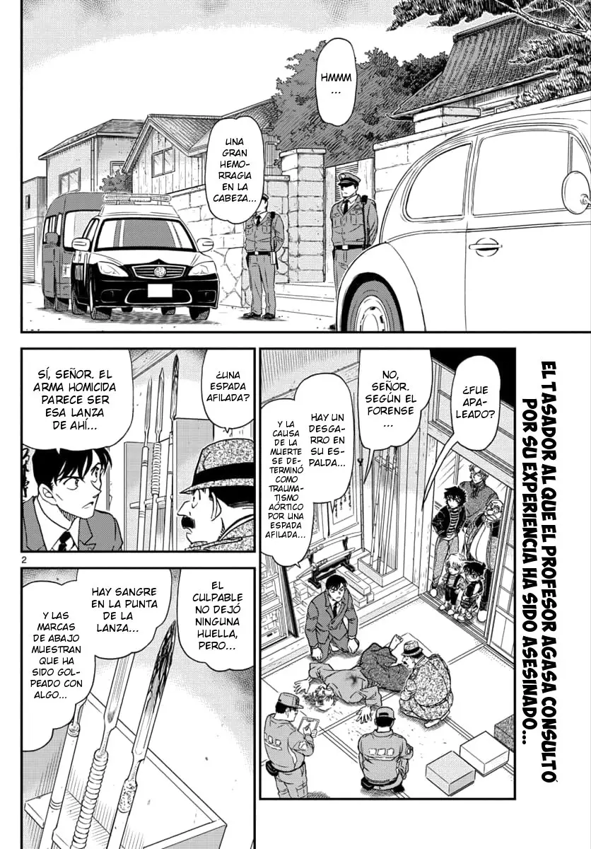 Detective Conan capítulo 1036, página 2