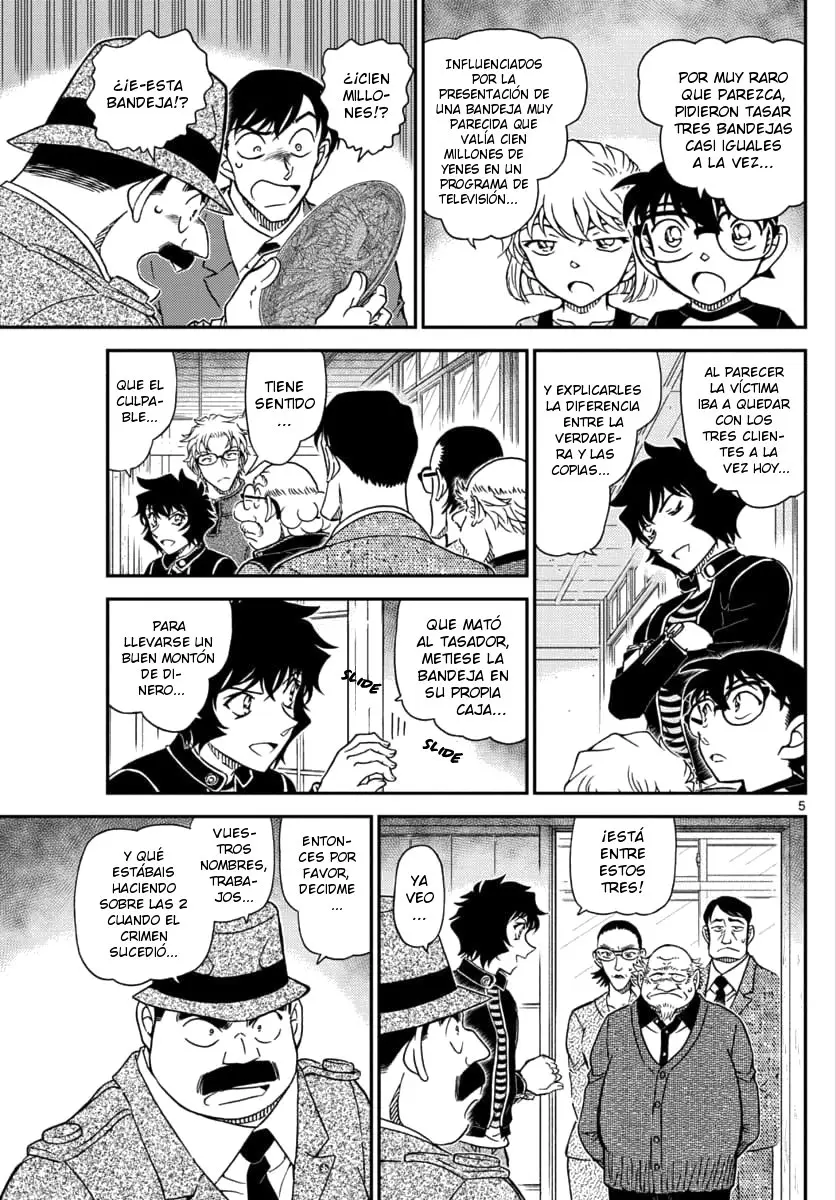 Detective Conan capítulo 1036, página 5