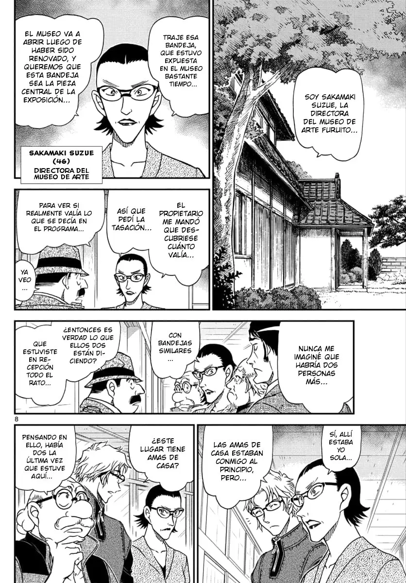 Detective Conan capítulo 1036, página 8