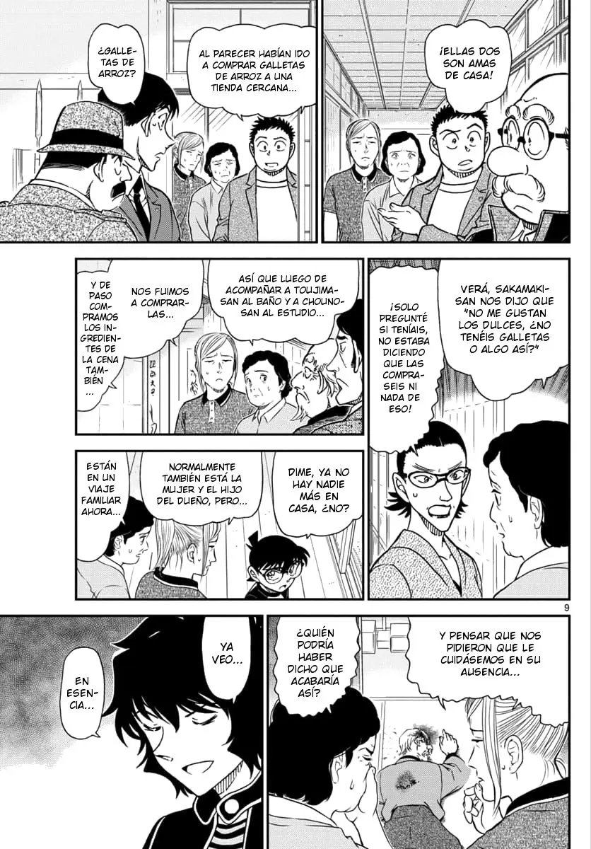 Detective Conan capítulo 1036, página 9