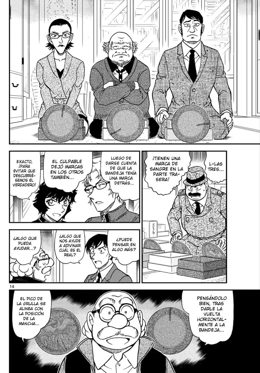 Detective Conan capítulo 1036, página 14