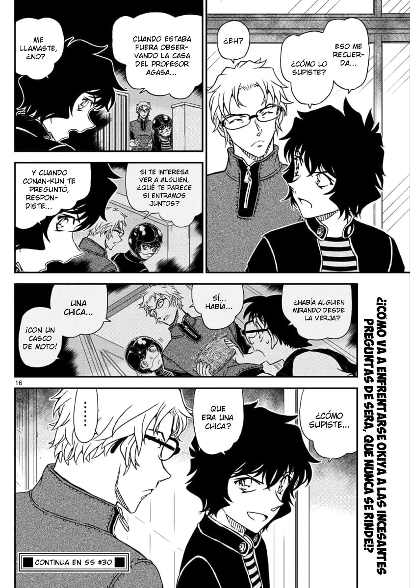Detective Conan capítulo 1036, página 16