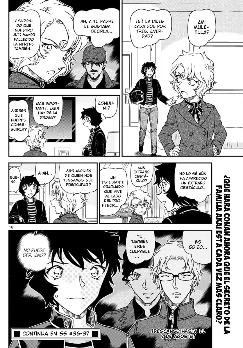 Detective Conan capítulo 1038, página 17