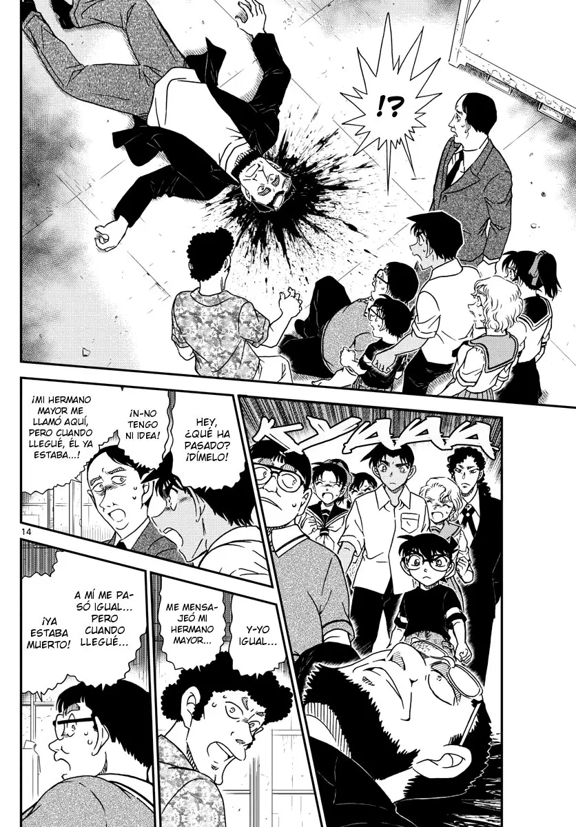 Detective Conan capítulo 1040, página 14