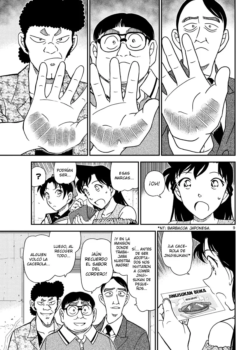 Detective Conan capítulo 1041, página 9