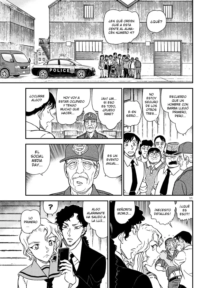 Detective Conan capítulo 1041, página 11