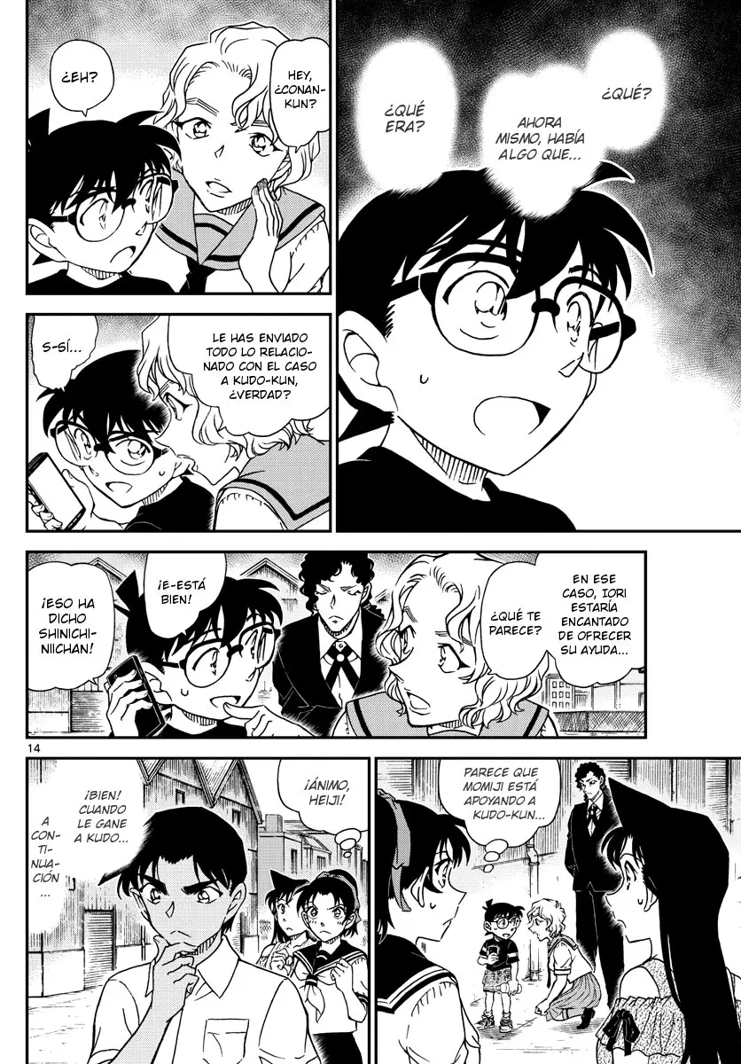 Detective Conan capítulo 1041, página 14