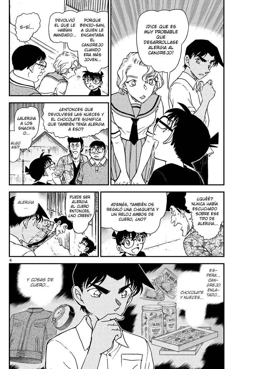 Detective Conan capítulo 1042, página 4