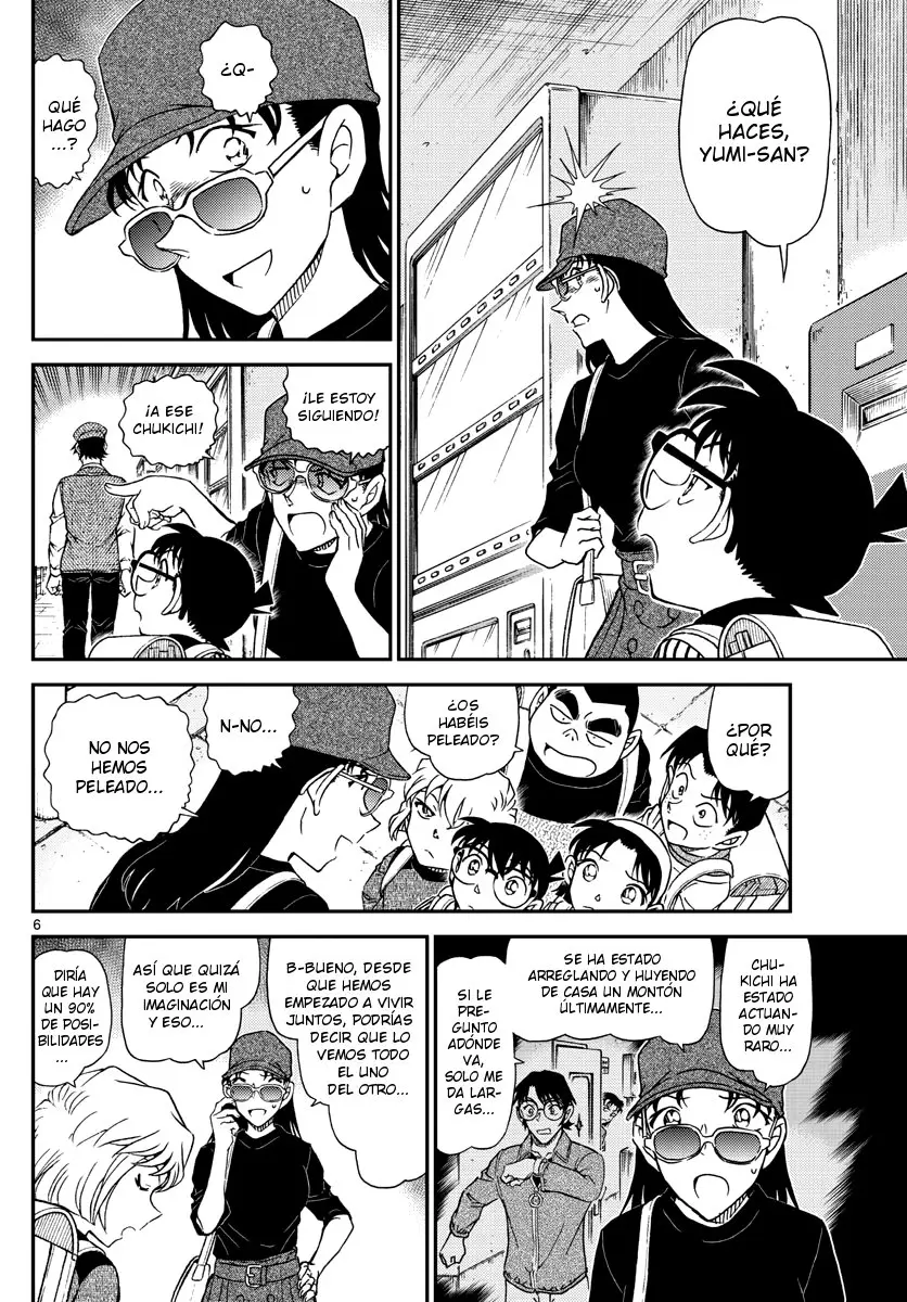 Detective Conan capítulo 1043, página 6