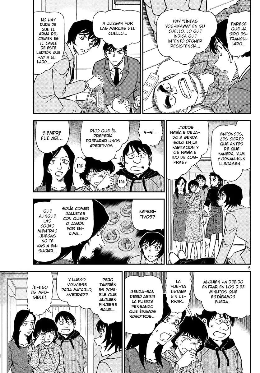 Detective Conan capítulo 1044, página 6