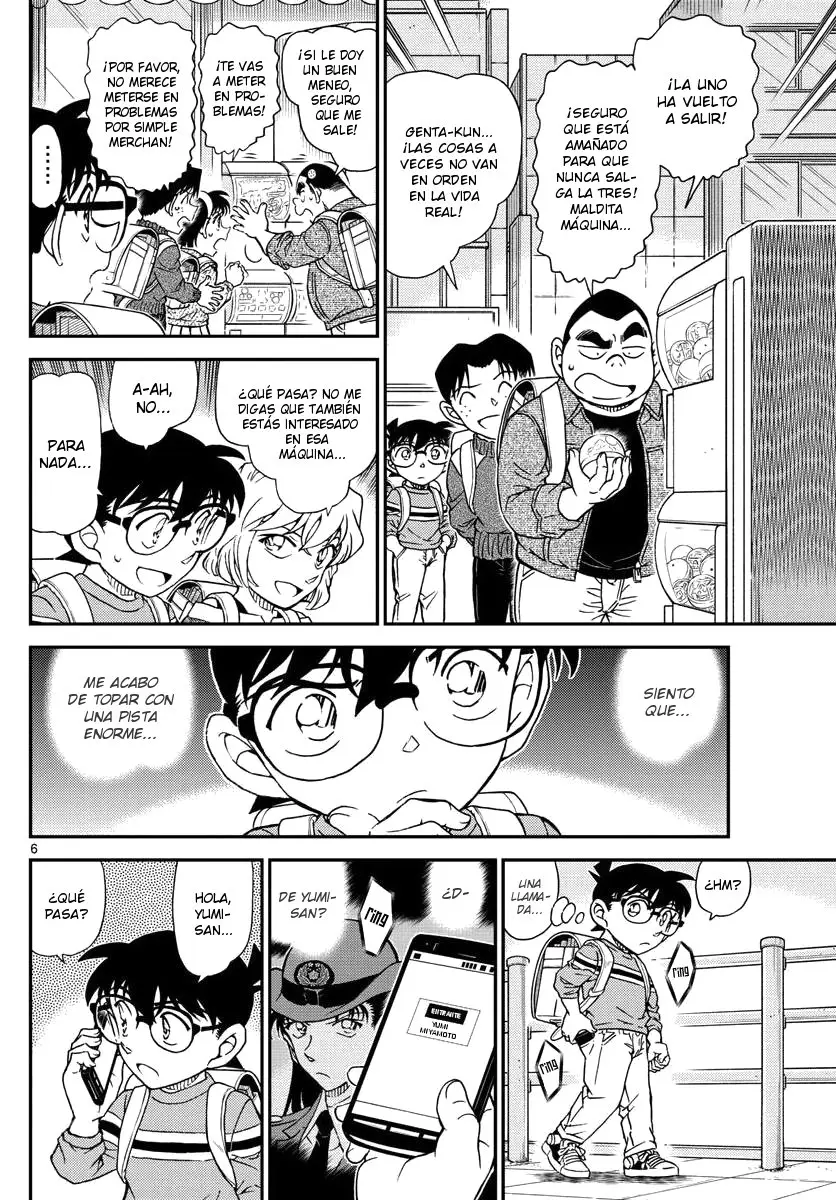 Detective Conan capítulo 1045, página 6
