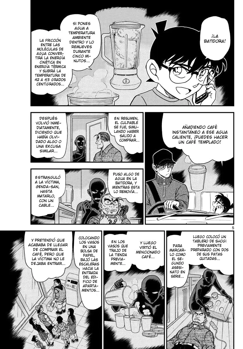Detective Conan capítulo 1046, página 5