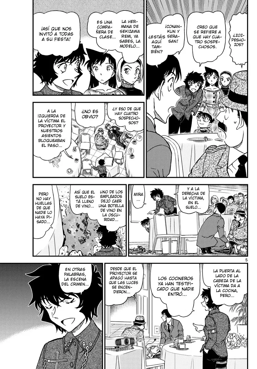 Detective Conan capítulo 1048, página 5