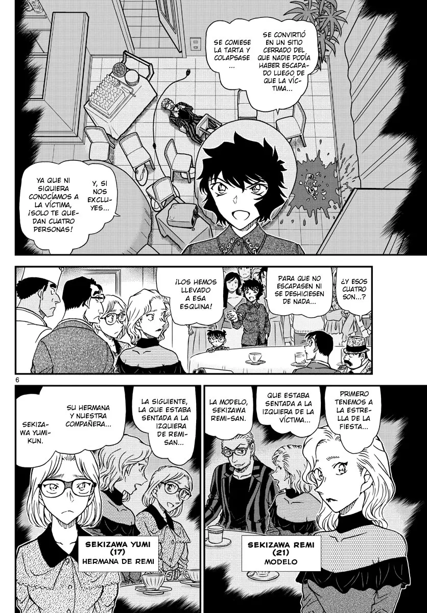 Detective Conan capítulo 1048, página 6