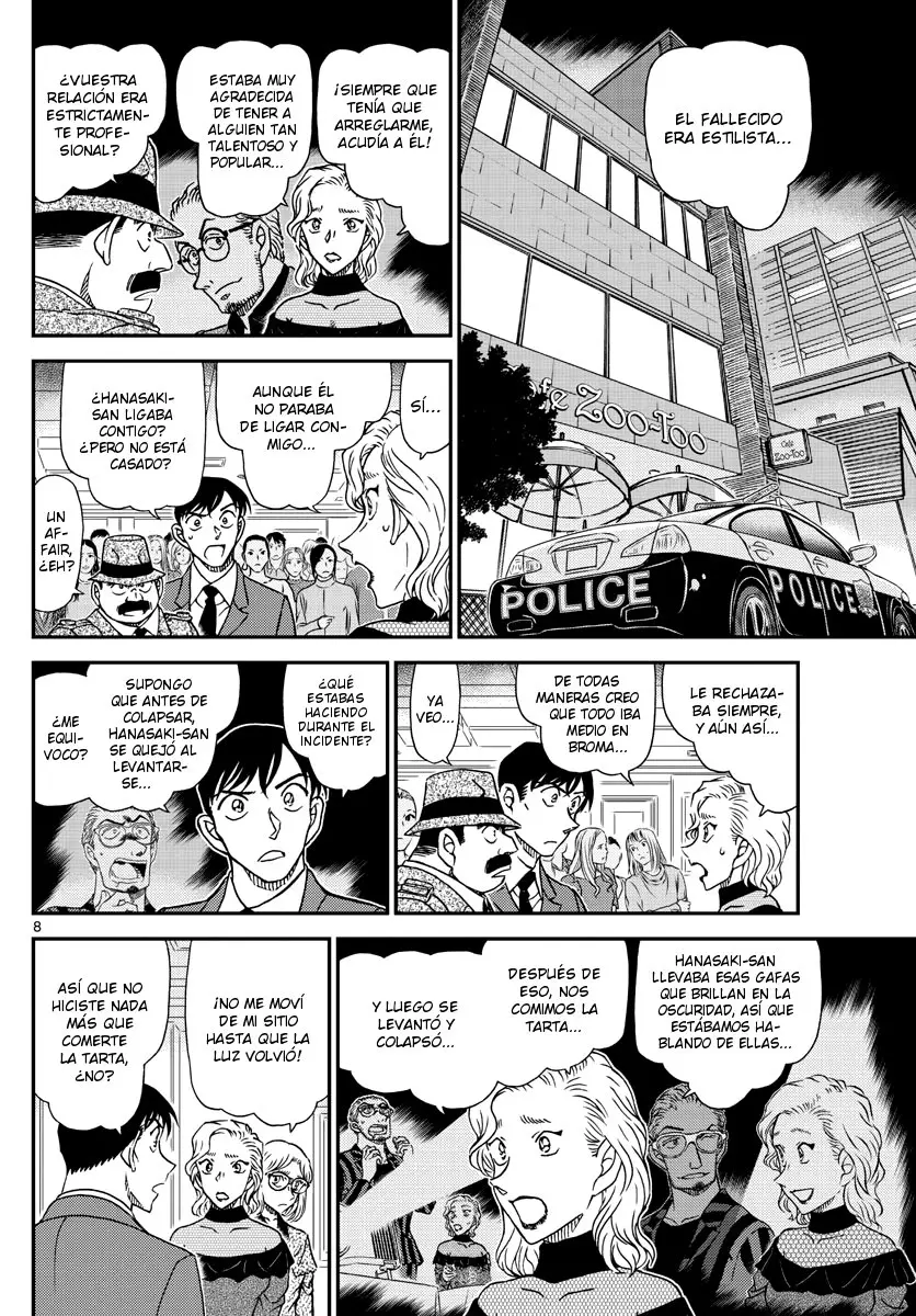 Detective Conan capítulo 1048, página 8