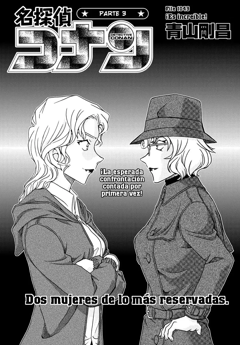 Detective Conan capítulo 1049, página 1