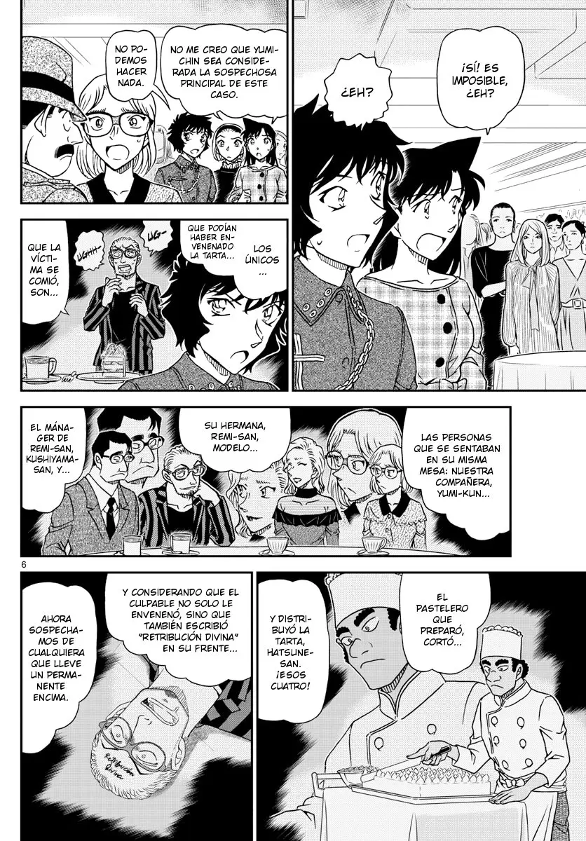 Detective Conan capítulo 1049, página 6