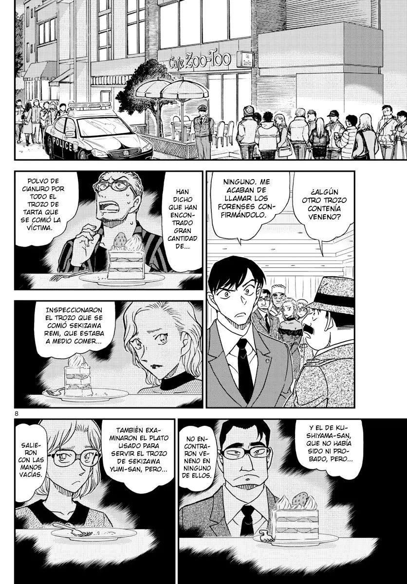 Detective Conan capítulo 1049, página 8