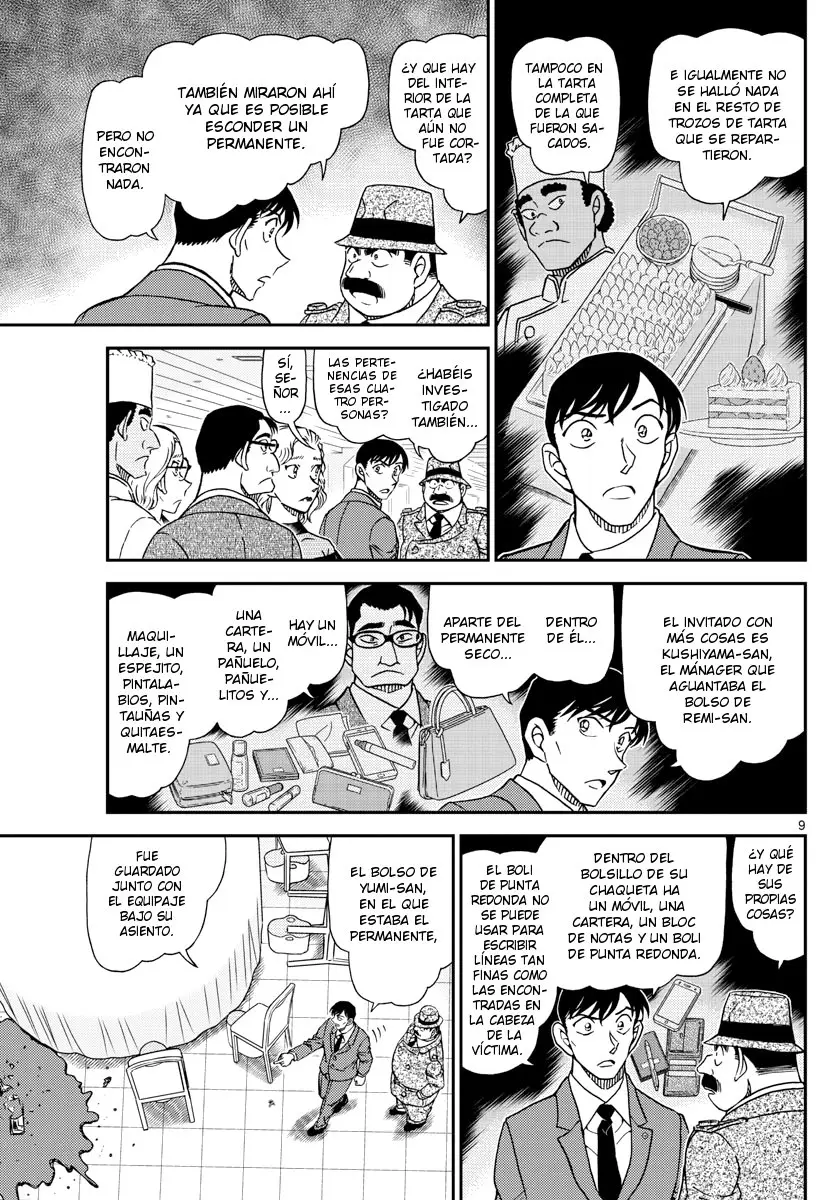 Detective Conan capítulo 1049, página 9