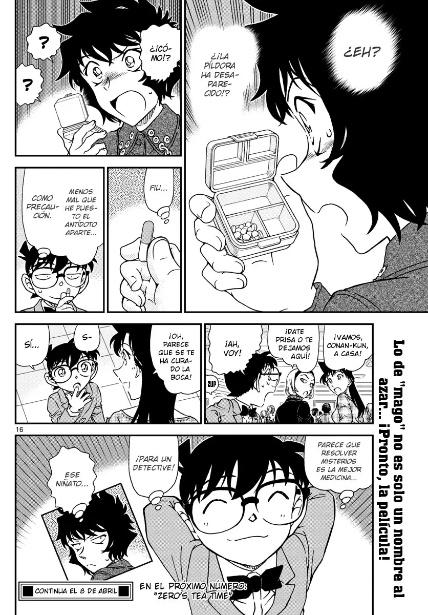 Detective Conan capítulo 1050, página 17