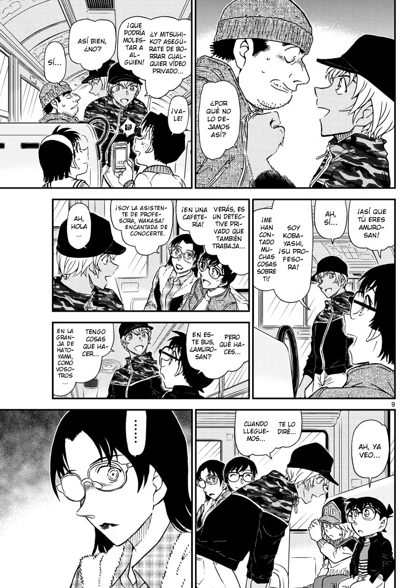 Detective Conan capítulo 1051, página 10