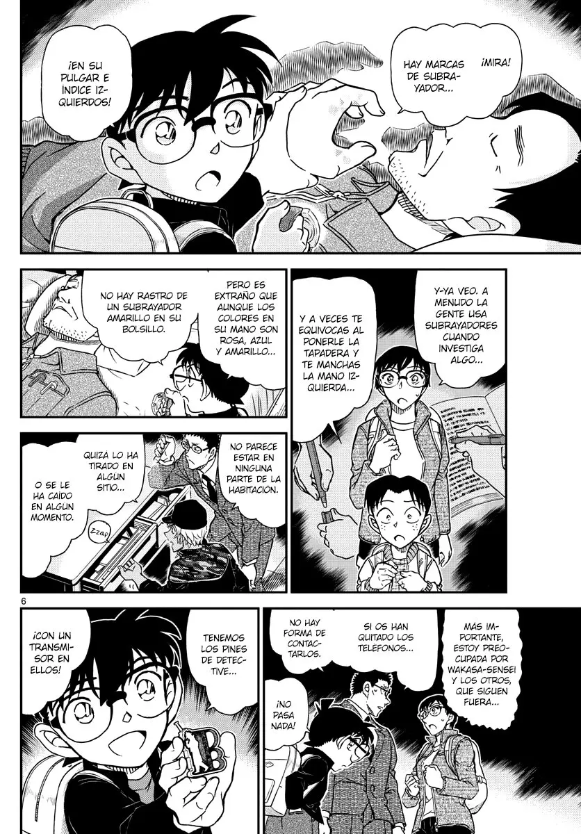Detective Conan capítulo 1052, página 7