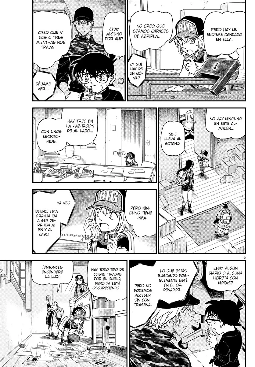 Detective Conan capítulo 1053, página 5