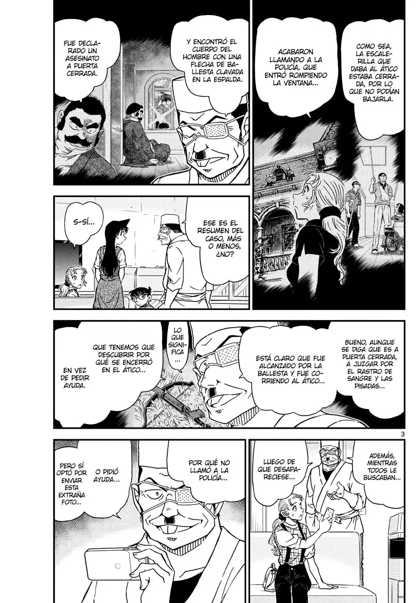 Detective Conan capítulo 1056, página 3