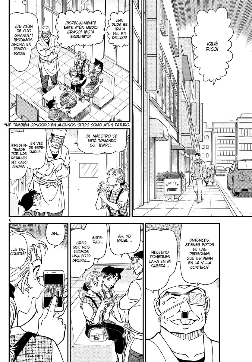 Detective Conan capítulo 1056, página 6