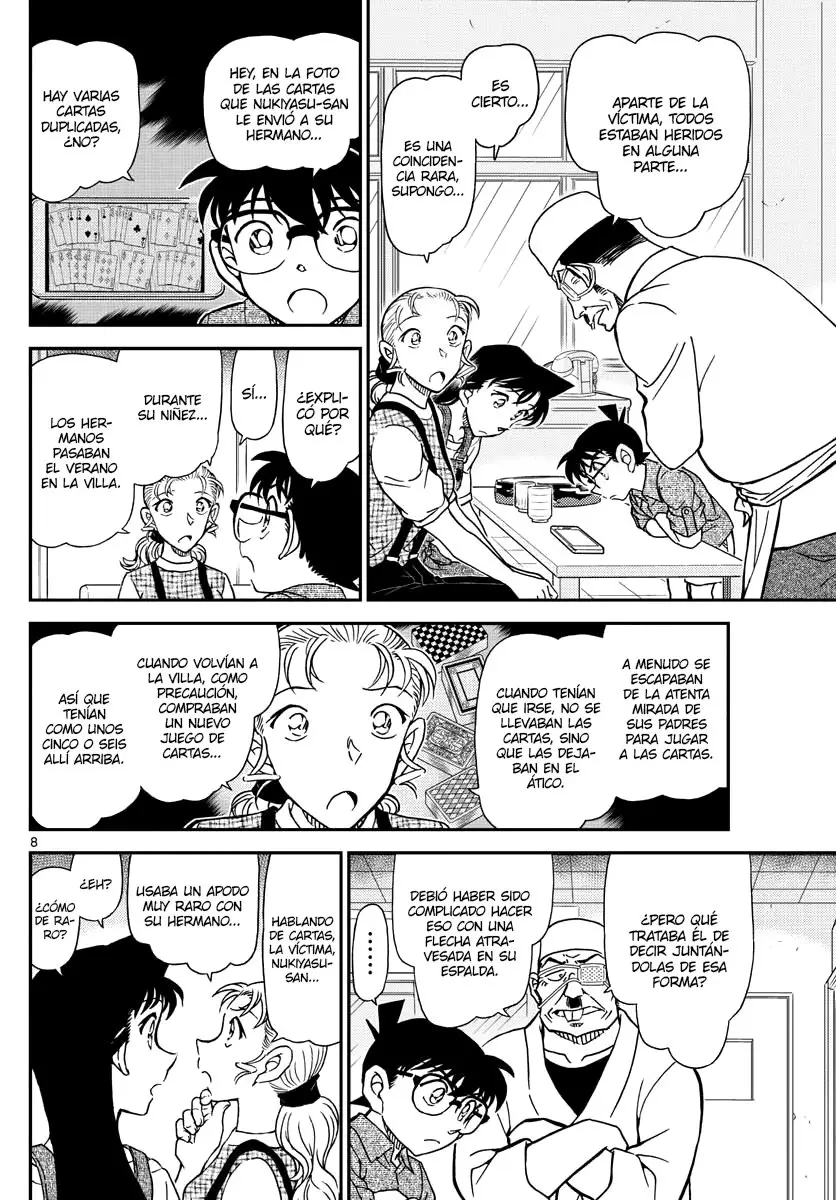 Detective Conan capítulo 1056, página 8