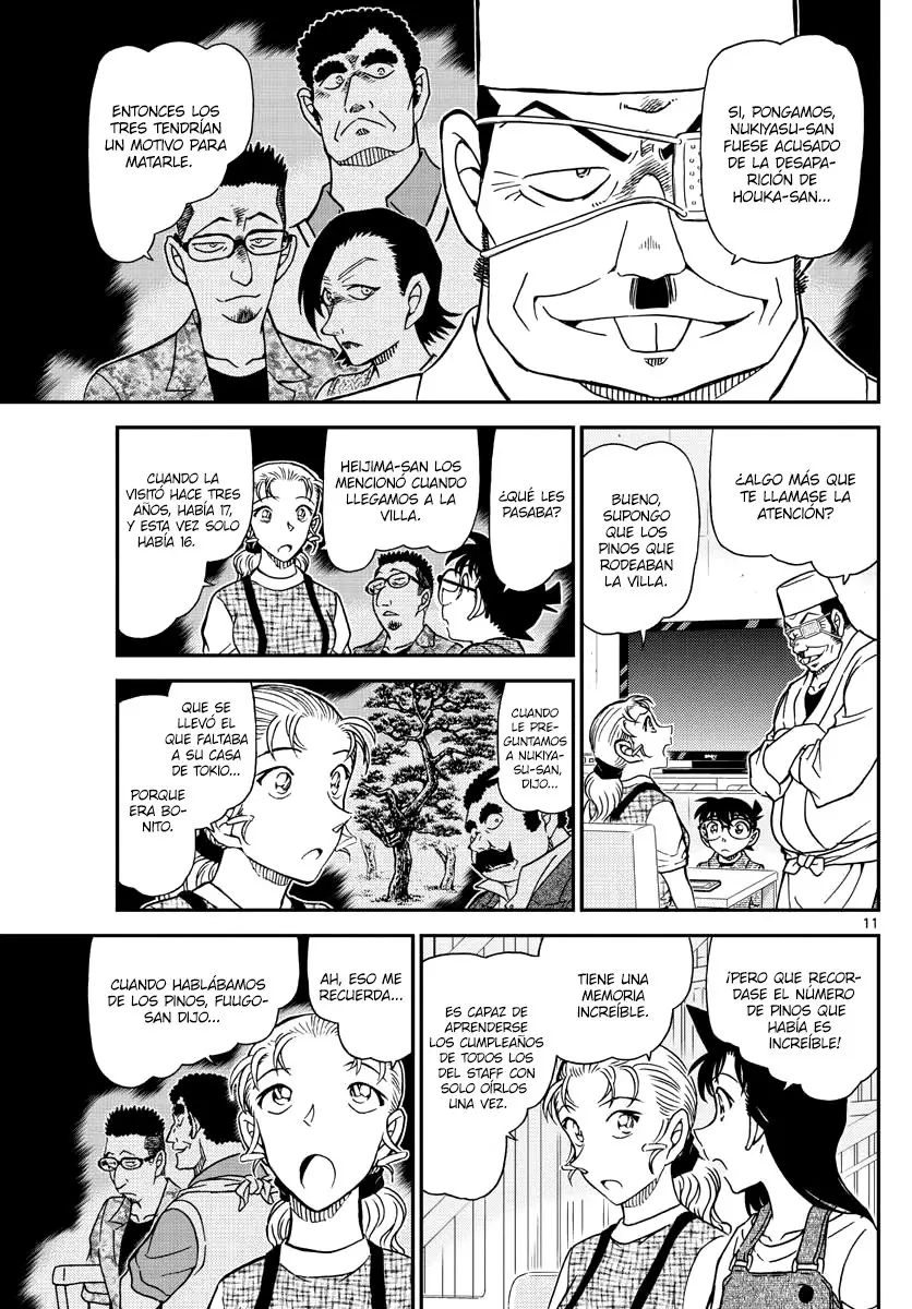 Detective Conan capítulo 1056, página 11