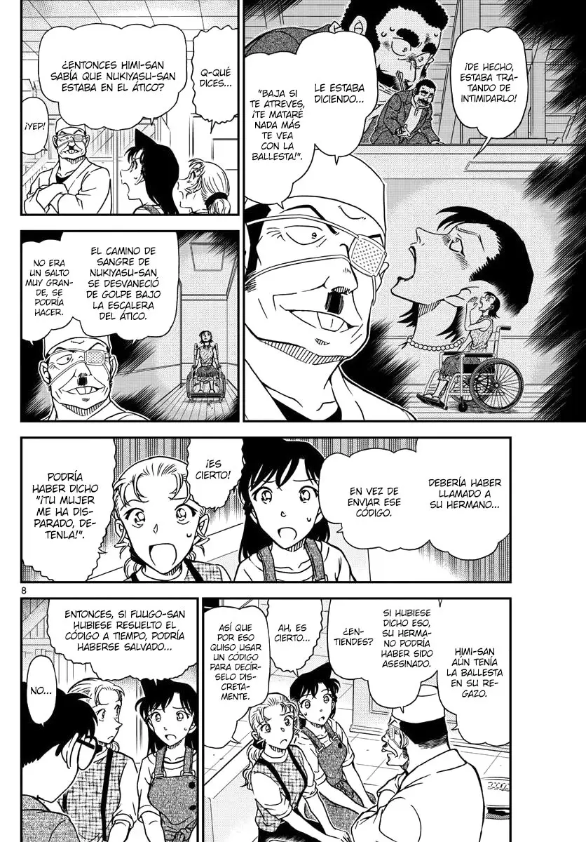 Detective Conan capítulo 1057, página 8